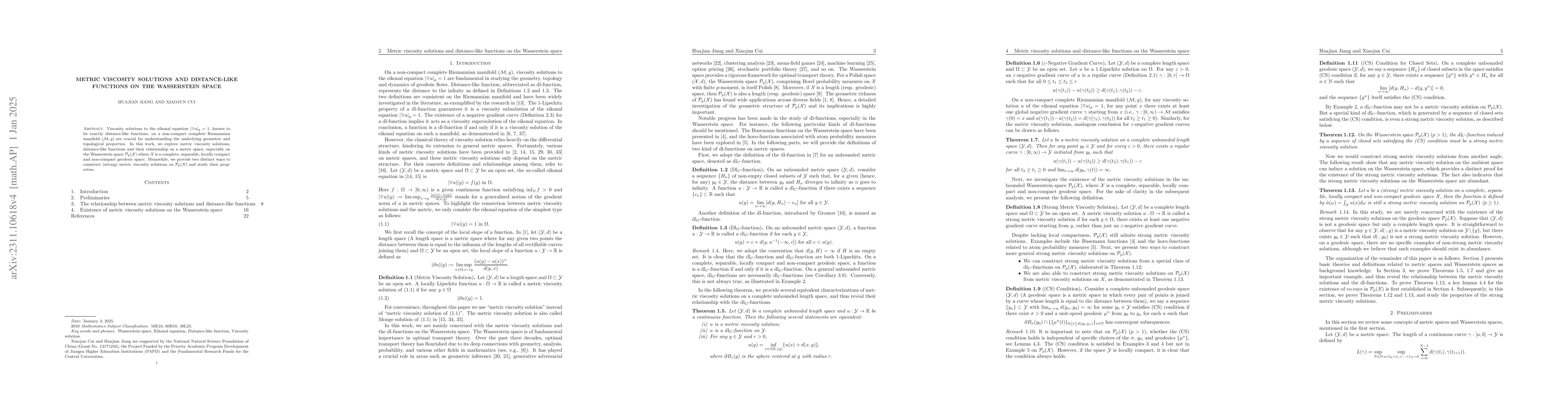 Thumbnail for General distance-like functions on the Wasserstein space