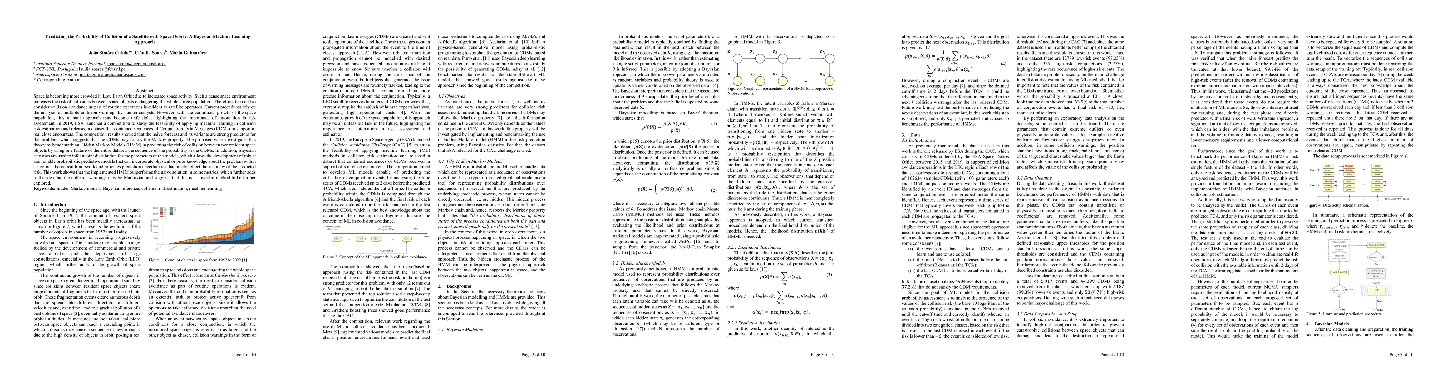 Thumbnail for Predicting the Probability of Collision of a Satellite with Space
  Debris: A Bayesian Machine Learning Approach