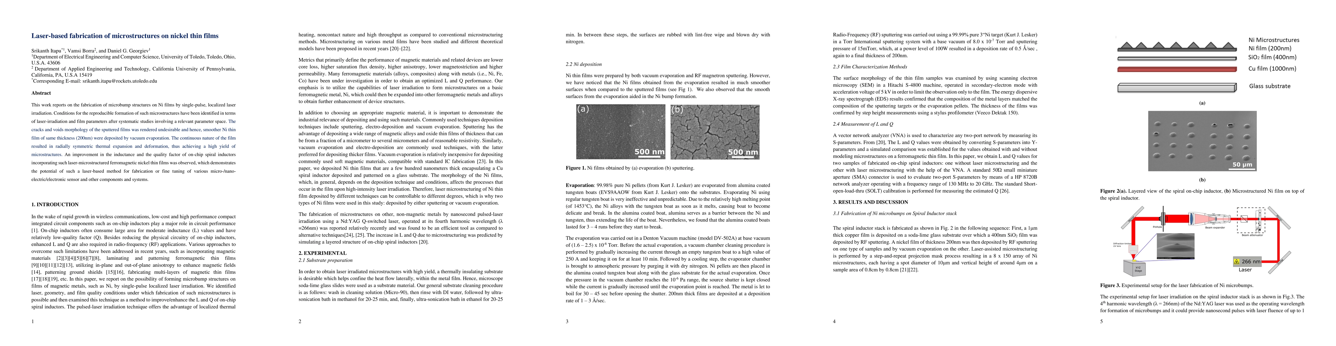 Thumbnail for Laser-Based Fabrication of Microstructures on Nickel Thin Films and Its
  Applications in On-Chip Thin Film Inductors
