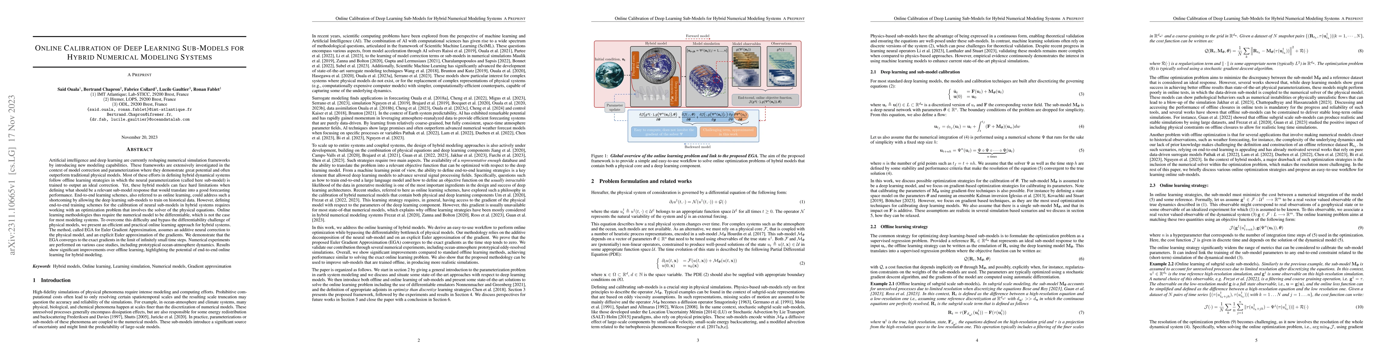 Thumbnail for Online Calibration of Deep Learning Sub-Models for Hybrid Numerical
  Modeling Systems