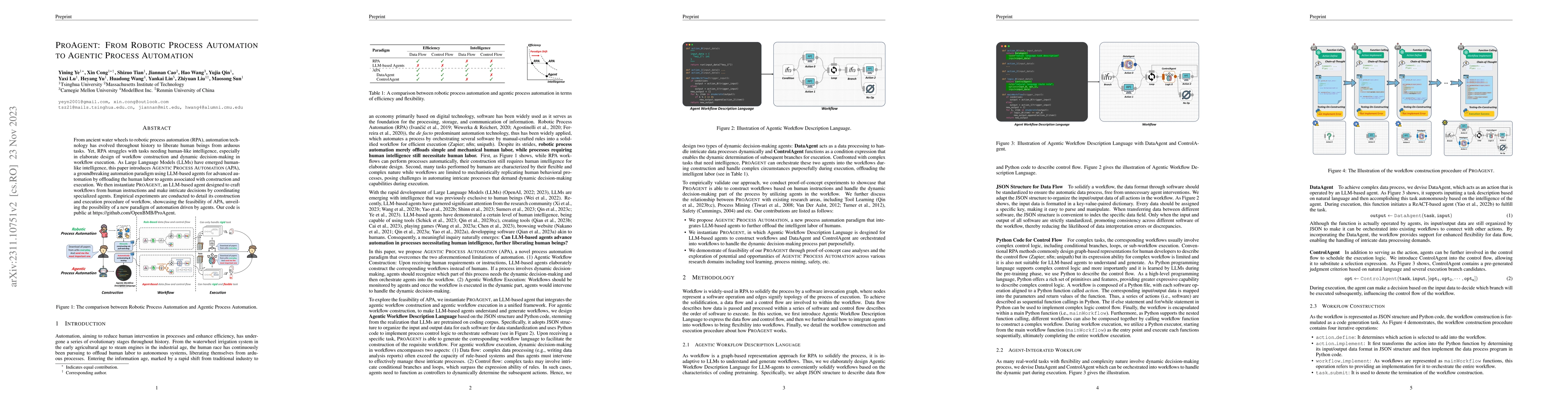 Thumbnail for ProAgent: From Robotic Process Automation to Agentic Process Automation