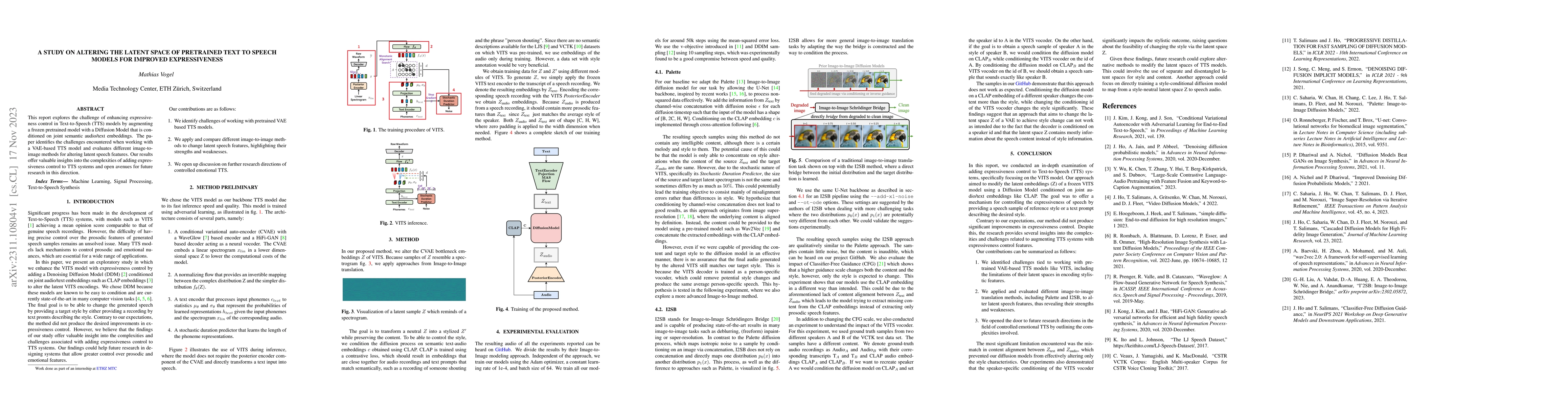 Thumbnail for A Study on Altering the Latent Space of Pretrained Text to Speech Models
  for Improved Expressiveness