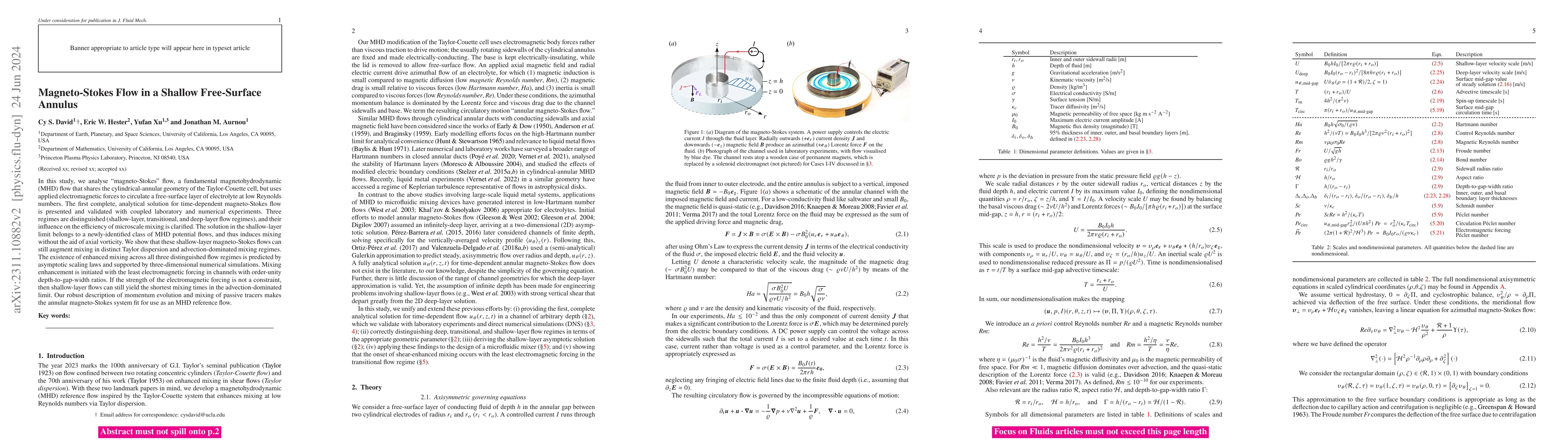 Thumbnail for Magneto-Stokes Flow in a Shallow Free-Surface Annulus