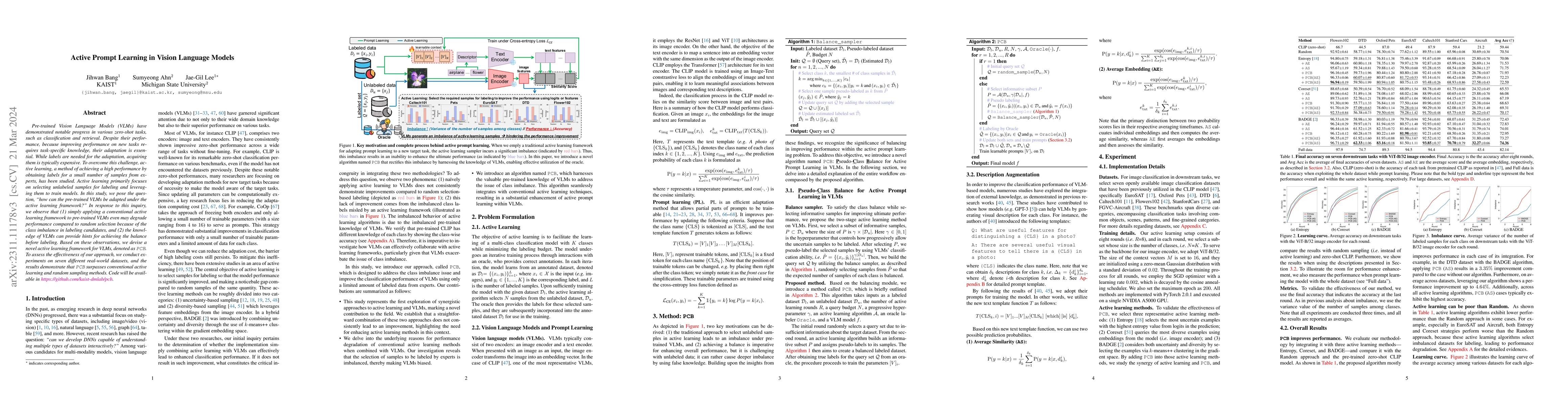 Thumbnail for Active Prompt Learning in Vision Language Models