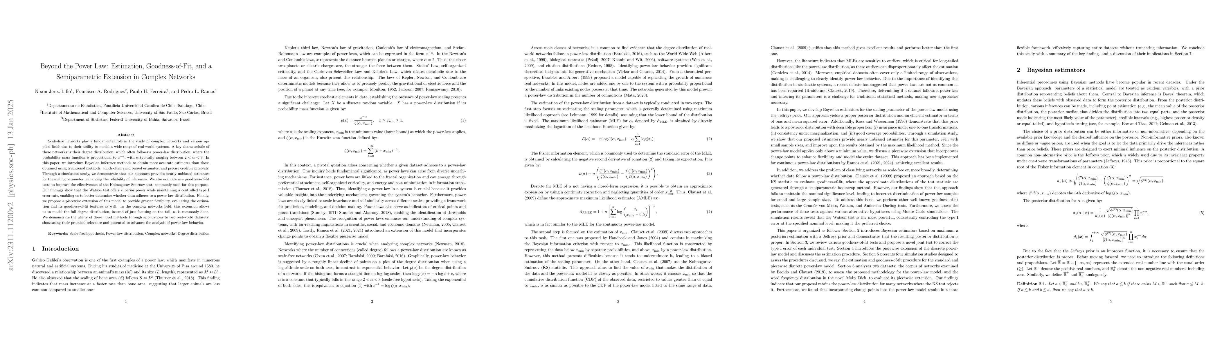 Thumbnail for Scale-free networks: improved inference
