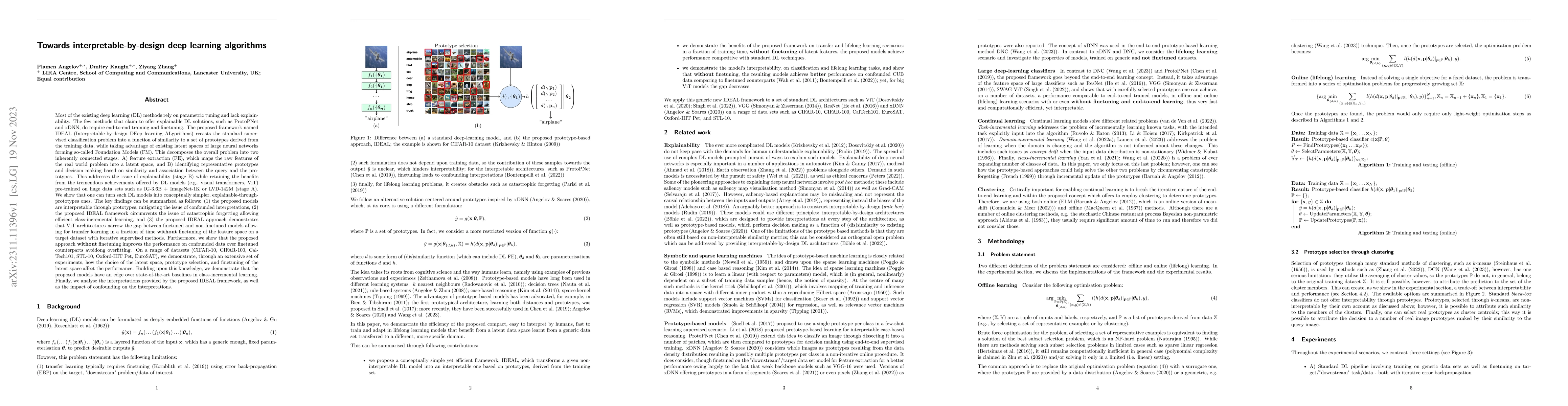 Thumbnail for Towards interpretable-by-design deep learning algorithms