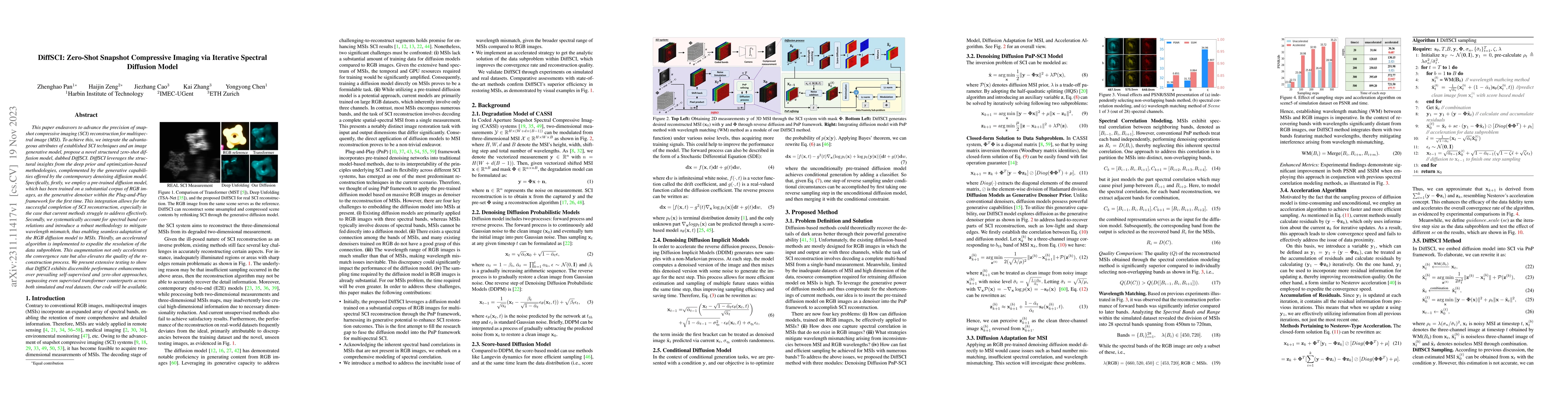 Thumbnail for DiffSCI: Zero-Shot Snapshot Compressive Imaging via Iterative Spectral
  Diffusion Model