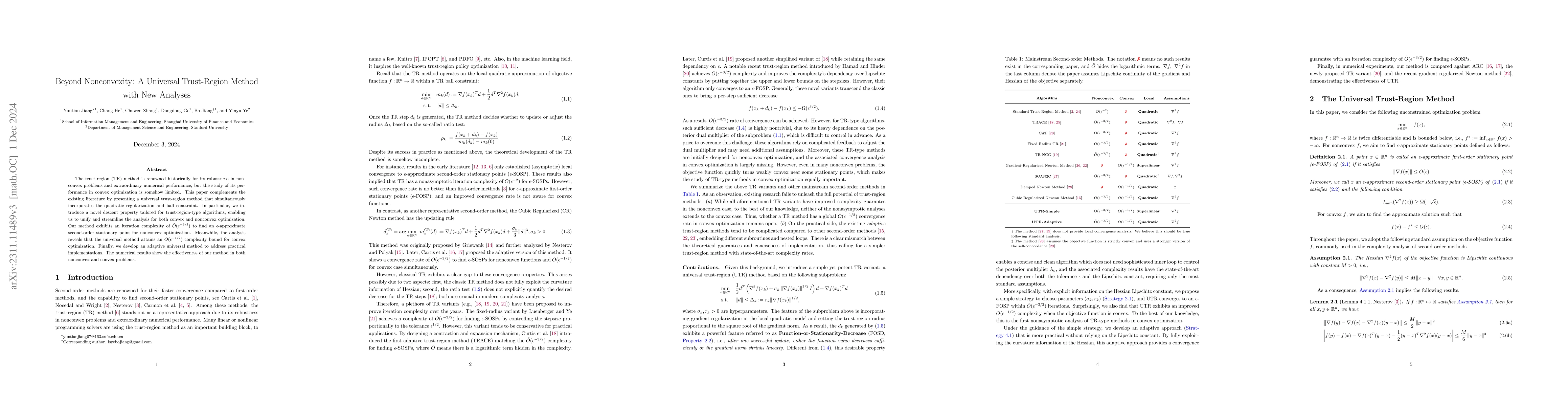 Thumbnail for A Universal Trust-Region Method for Convex and Nonconvex Optimization
