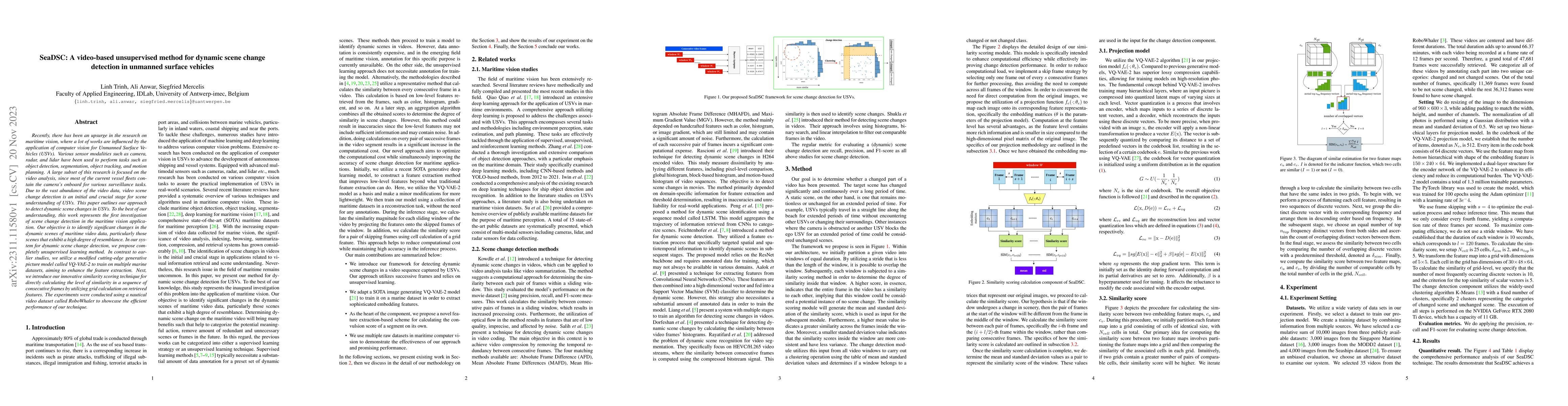 Thumbnail for SeaDSC: A video-based unsupervised method for dynamic scene change
  detection in unmanned surface vehicles
