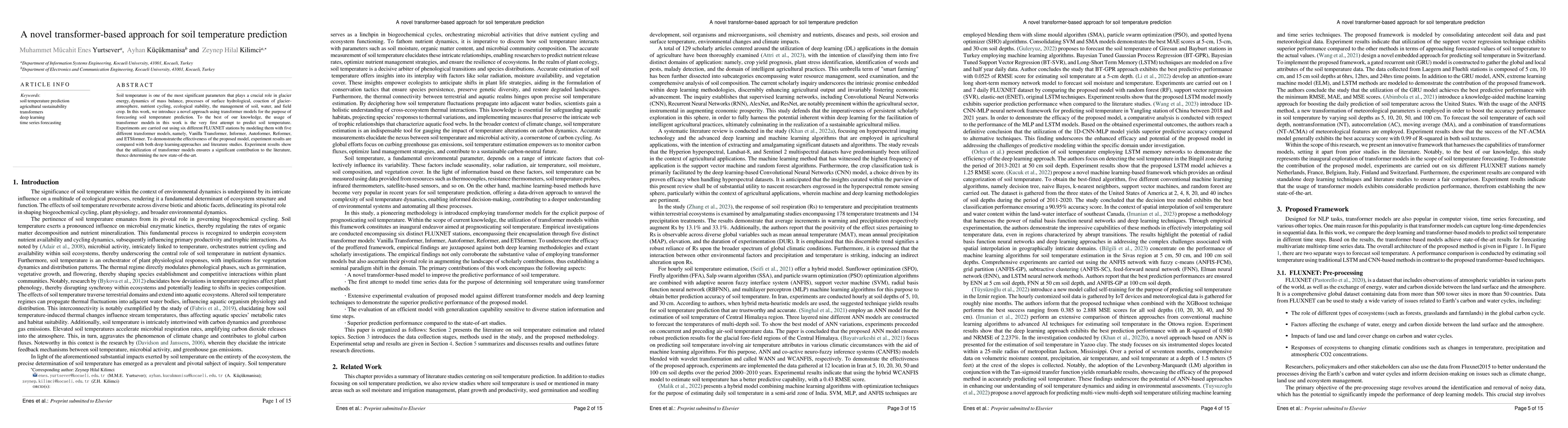 Thumbnail for A novel transformer-based approach for soil temperature prediction