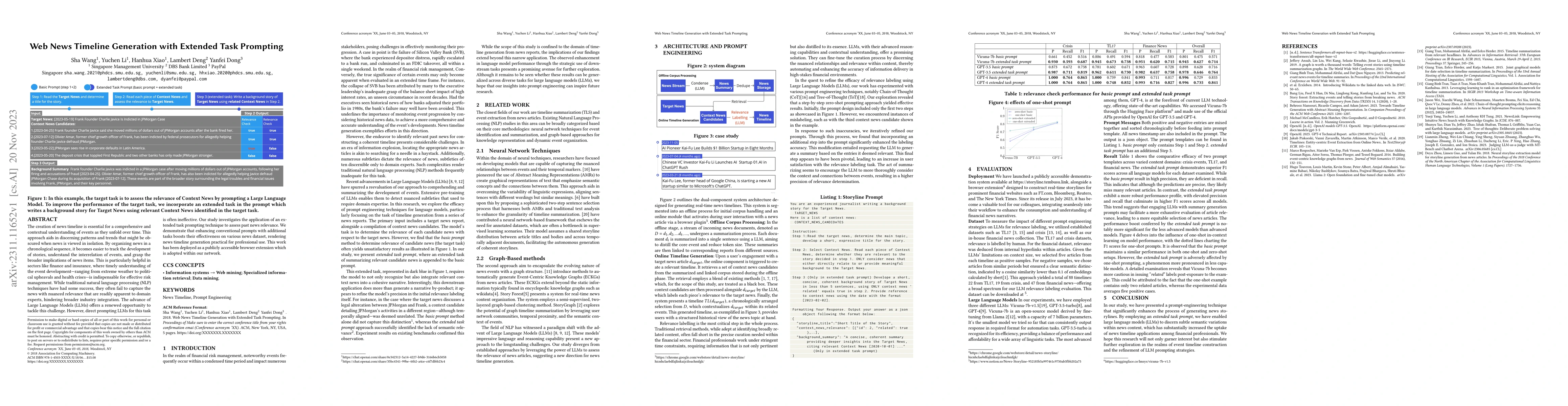 Thumbnail for Web News Timeline Generation with Extended Task Prompting