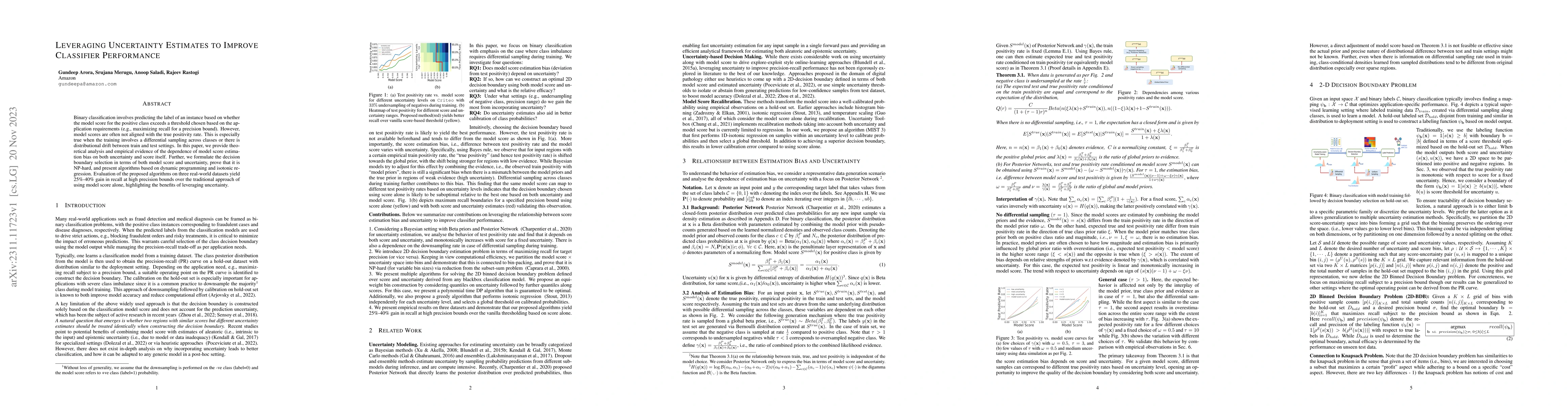 Thumbnail for Leveraging Uncertainty Estimates To Improve Classifier Performance