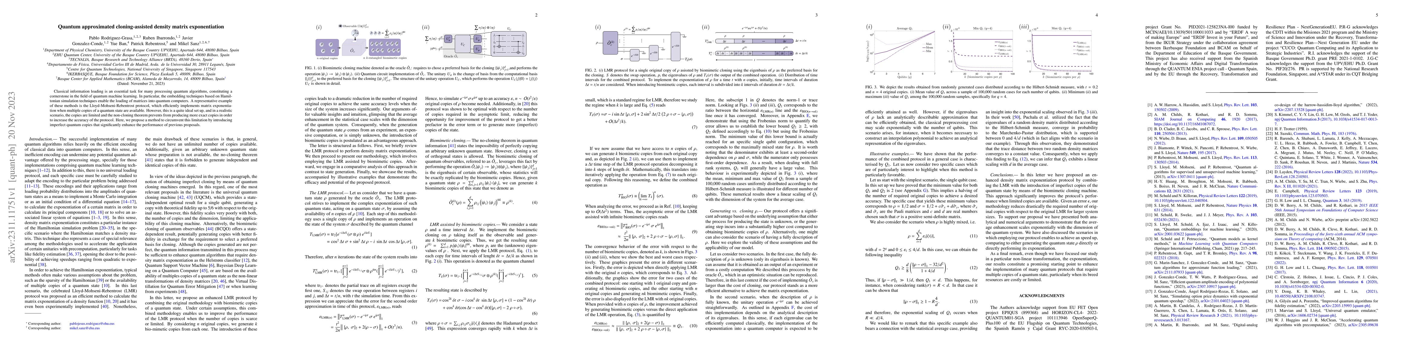 Thumbnail for Quantum approximated cloning-assisted density matrix exponentiation