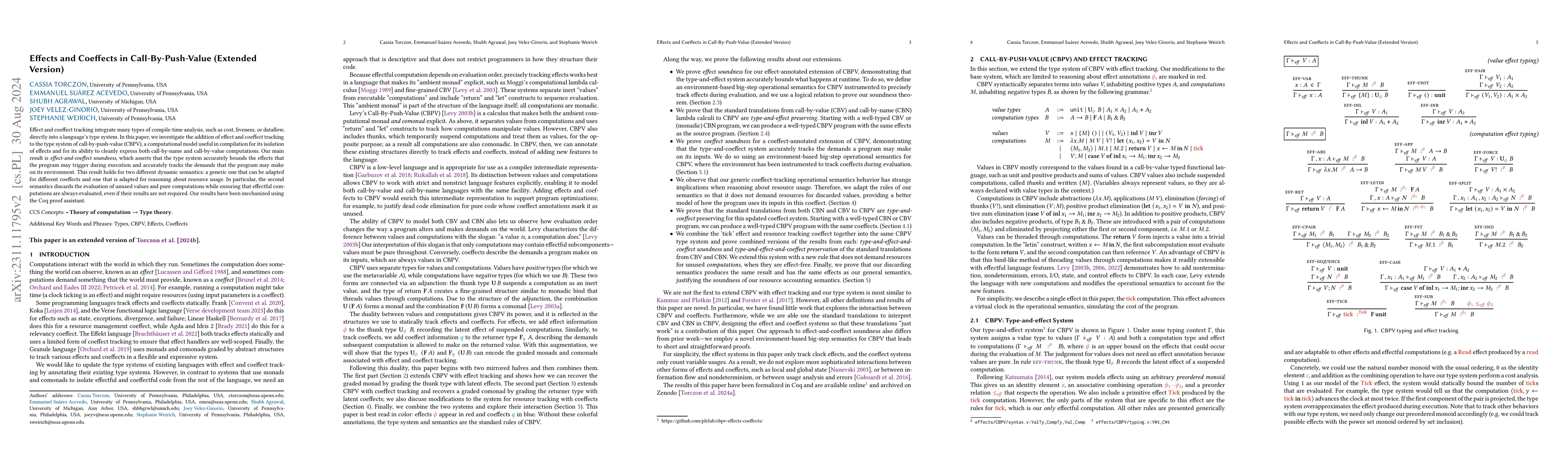 Thumbnail for Effects and Coeffects in Call-By-Push-Value (Extended Version)