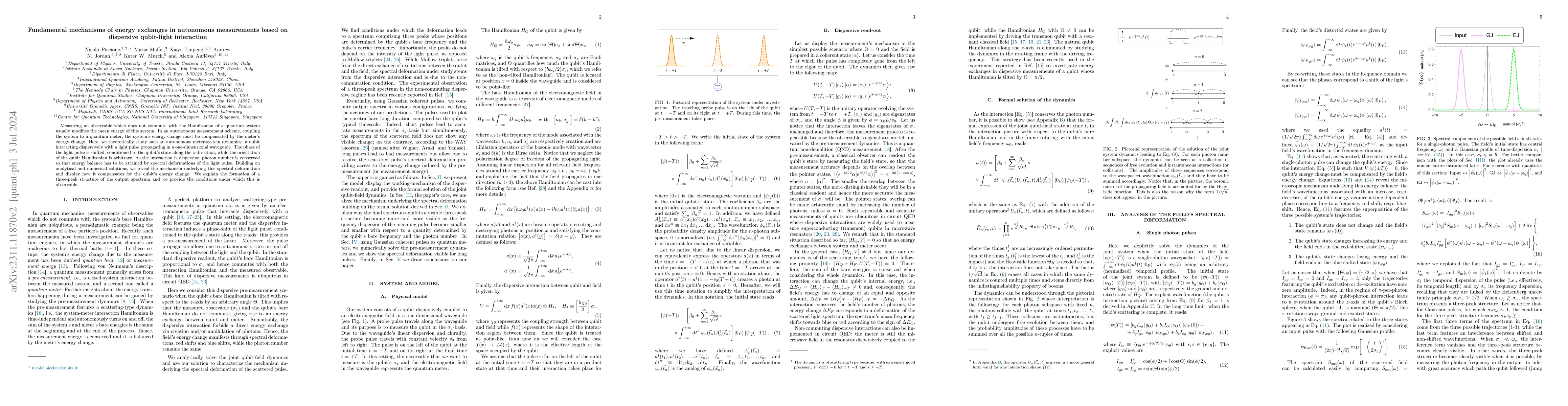 Thumbnail for Fundamental mechanisms of energy exchanges in autonomous measurements
  based on dispersive qubit-light interaction