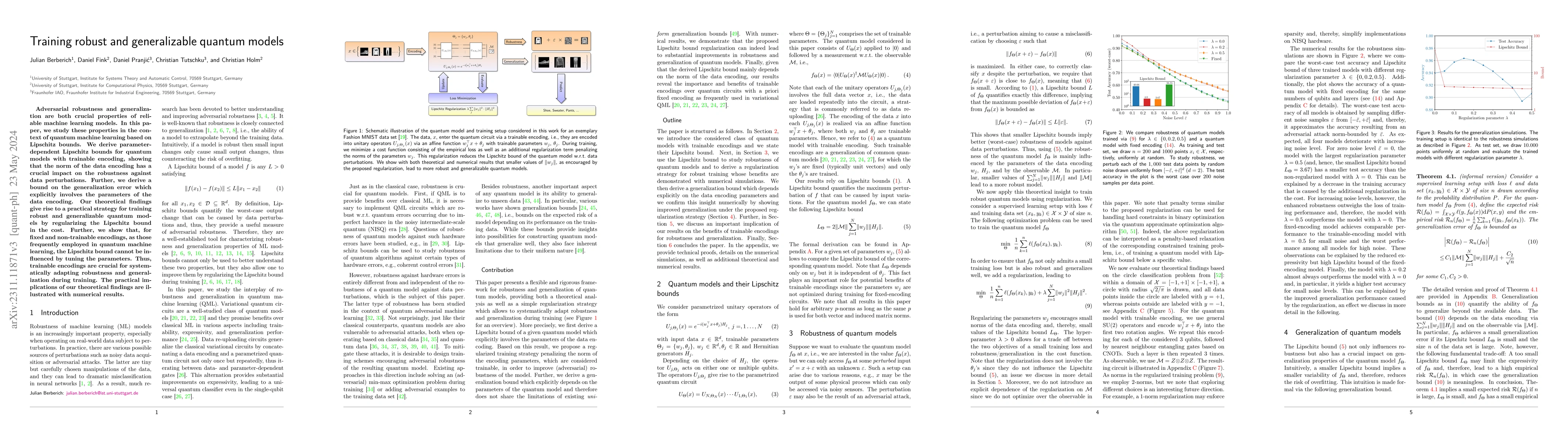 Thumbnail for Training robust and generalizable quantum models