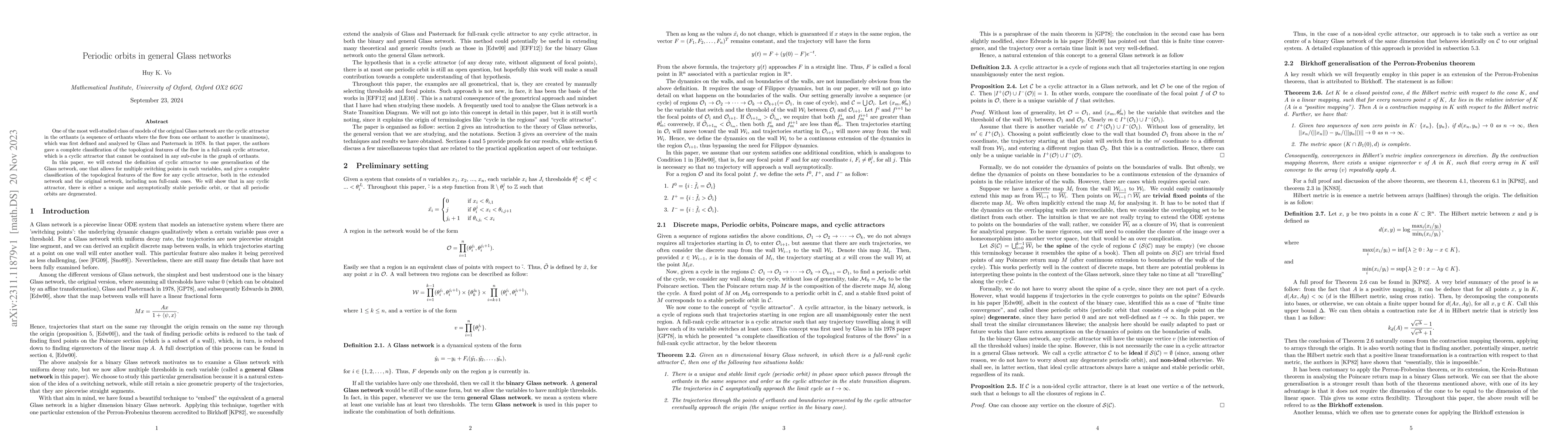 Thumbnail for Periodic orbits in general Glass networks