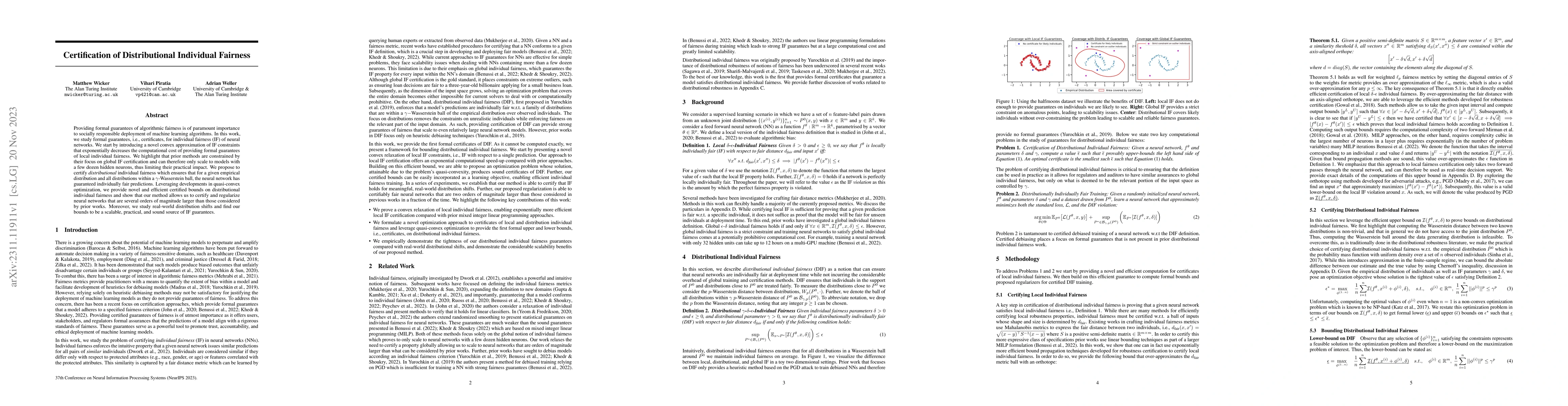 Thumbnail for Certification of Distributional Individual Fairness