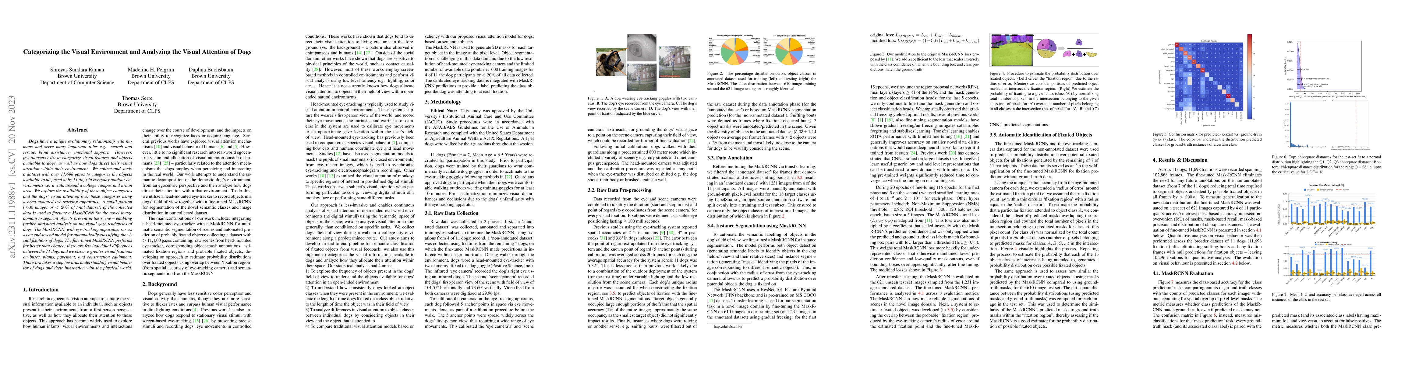 Thumbnail for Categorizing the Visual Environment and Analyzing the Visual Attention
  of Dogs