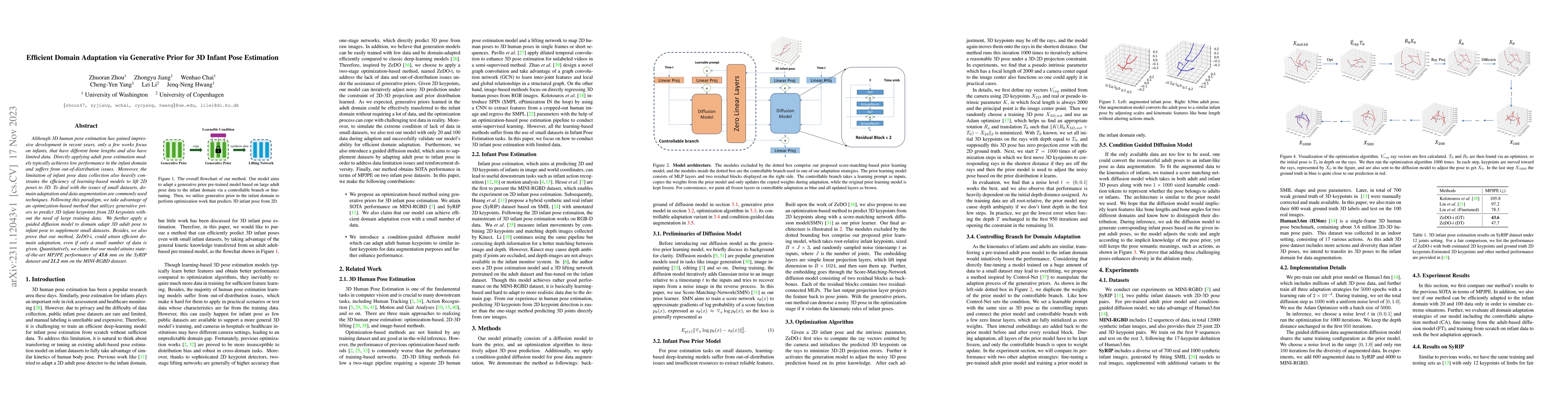 Thumbnail for Efficient Domain Adaptation via Generative Prior for 3D Infant Pose
  Estimation