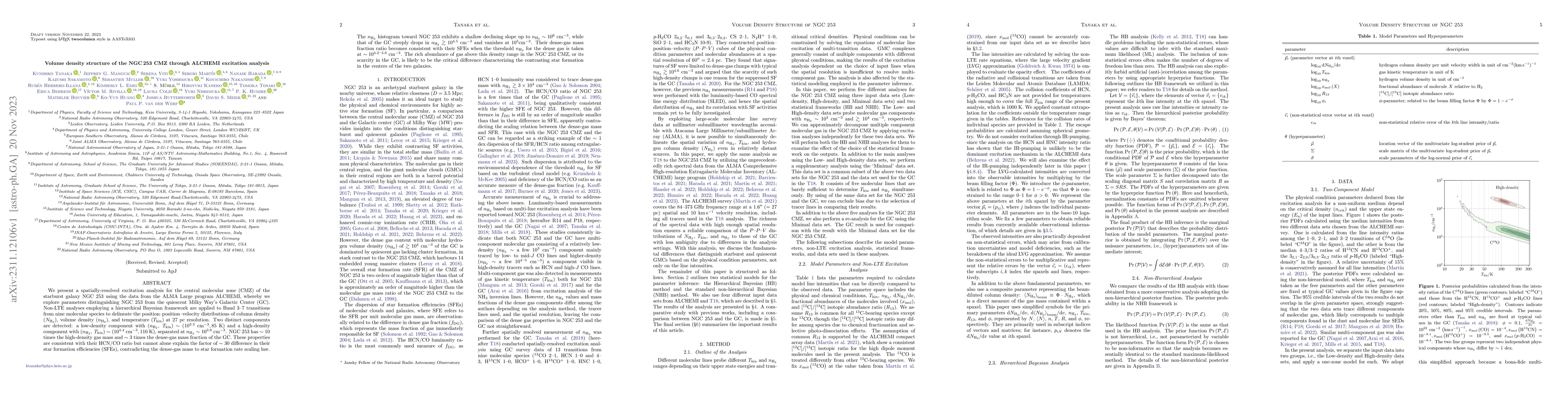 Thumbnail for Volume density structure of the NGC253 CMZ through ALCHEMI excitation
  analysis