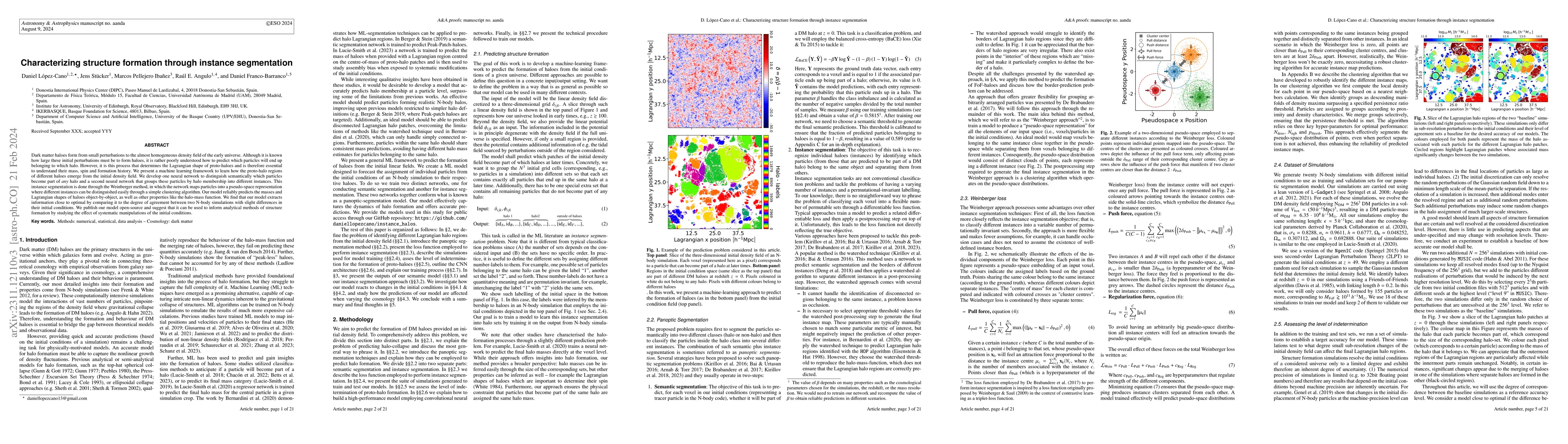 Thumbnail for Characterizing Structure Formation through Instance Segmentation