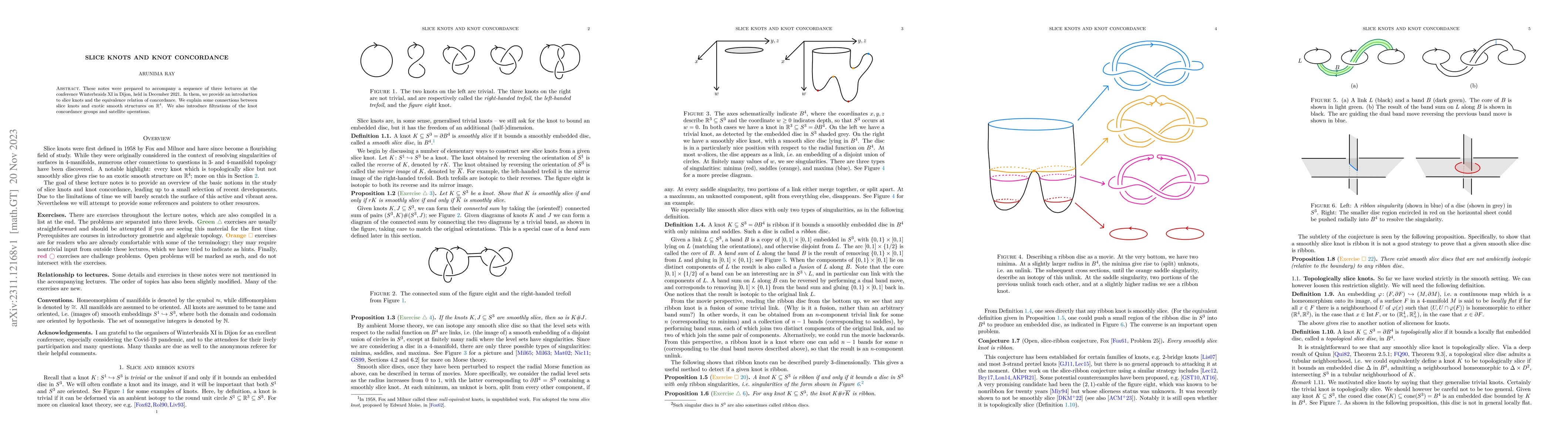 Thumbnail for Slice knots and knot concordance