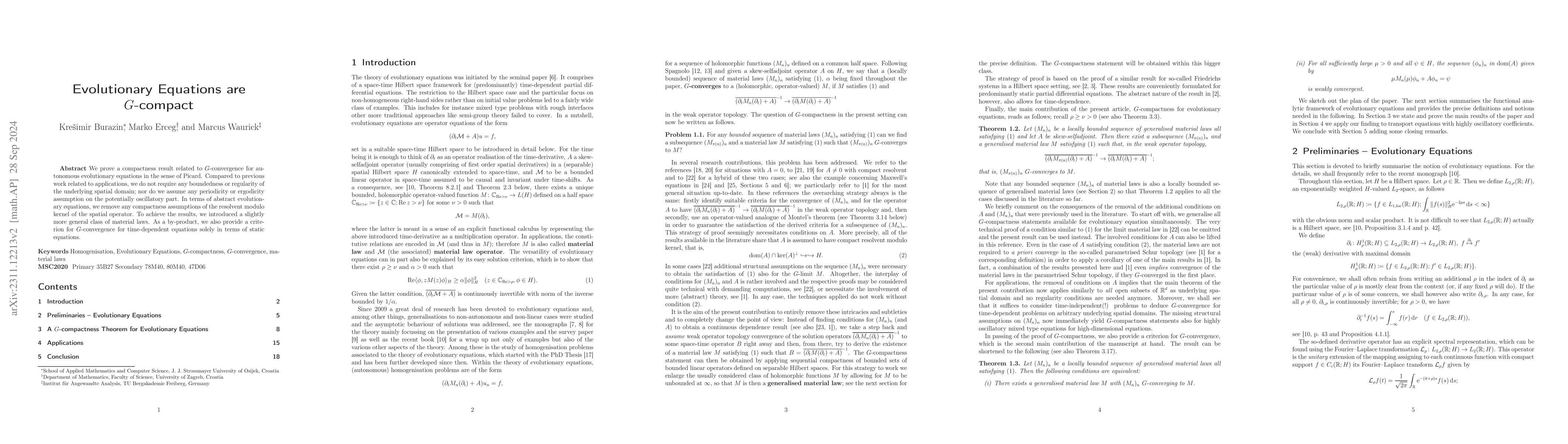Thumbnail for Evolutionary Equations are $G$-compact