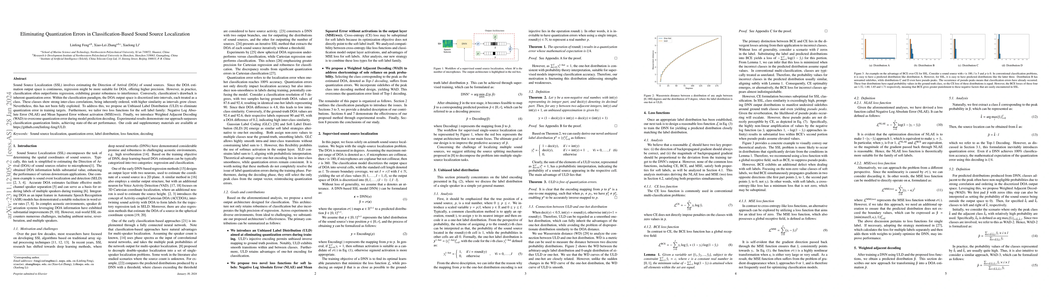 Thumbnail for Eliminating Quantization Errors in Classification-Based Sound Source
  Localization
