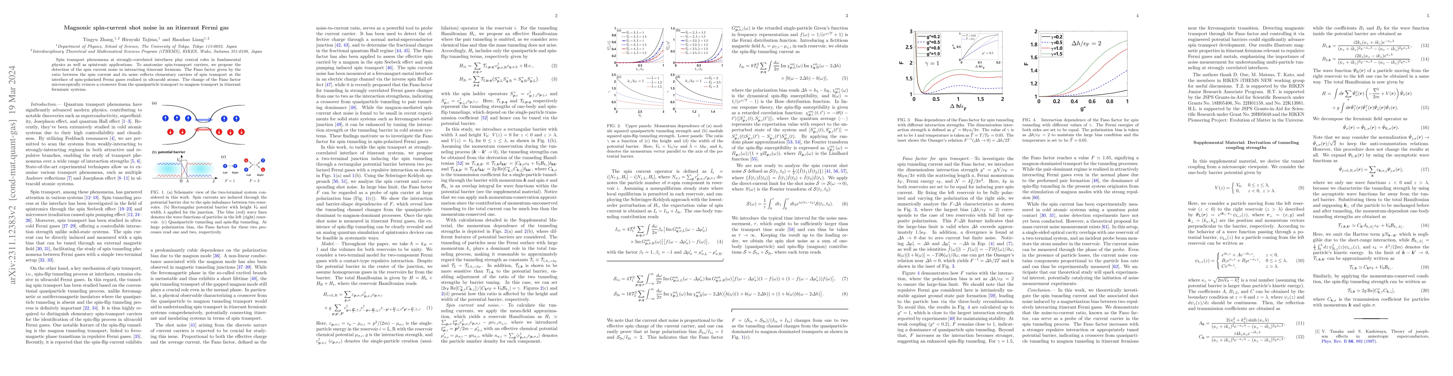 Thumbnail for Magnonic spin current shot noise in an itinerant Fermi gas