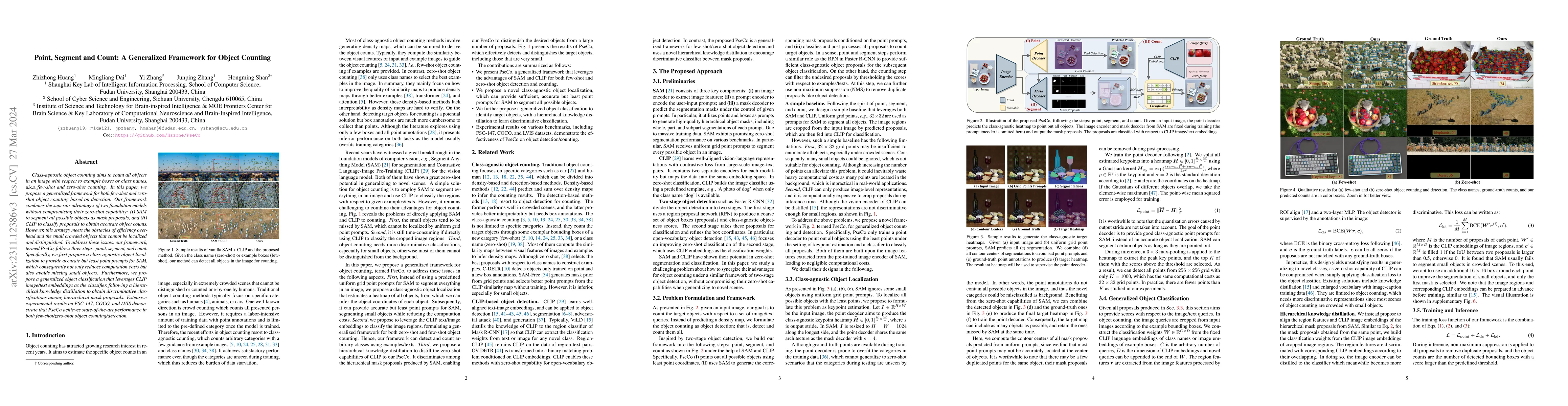 Thumbnail for Point, Segment and Count: A Generalized Framework for Object Counting