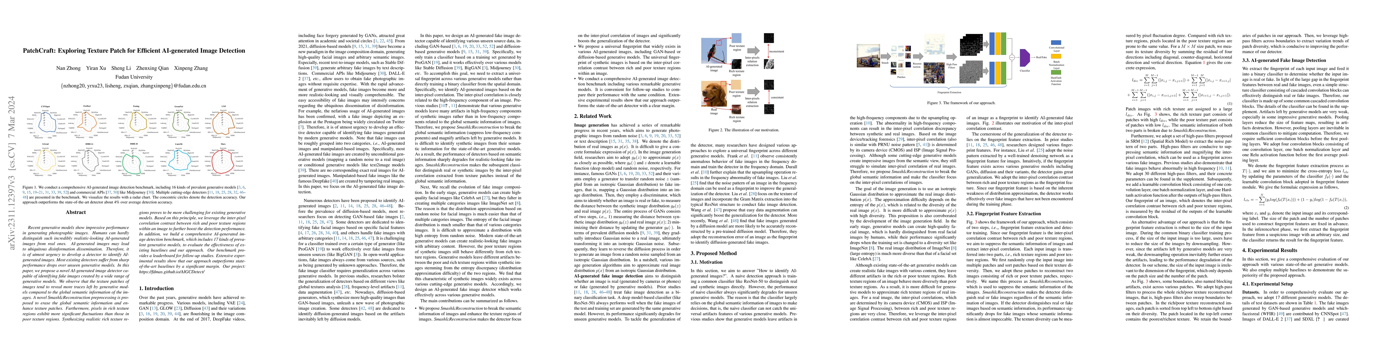 Thumbnail for PatchCraft: Exploring Texture Patch for Efficient AI-generated Image
  Detection