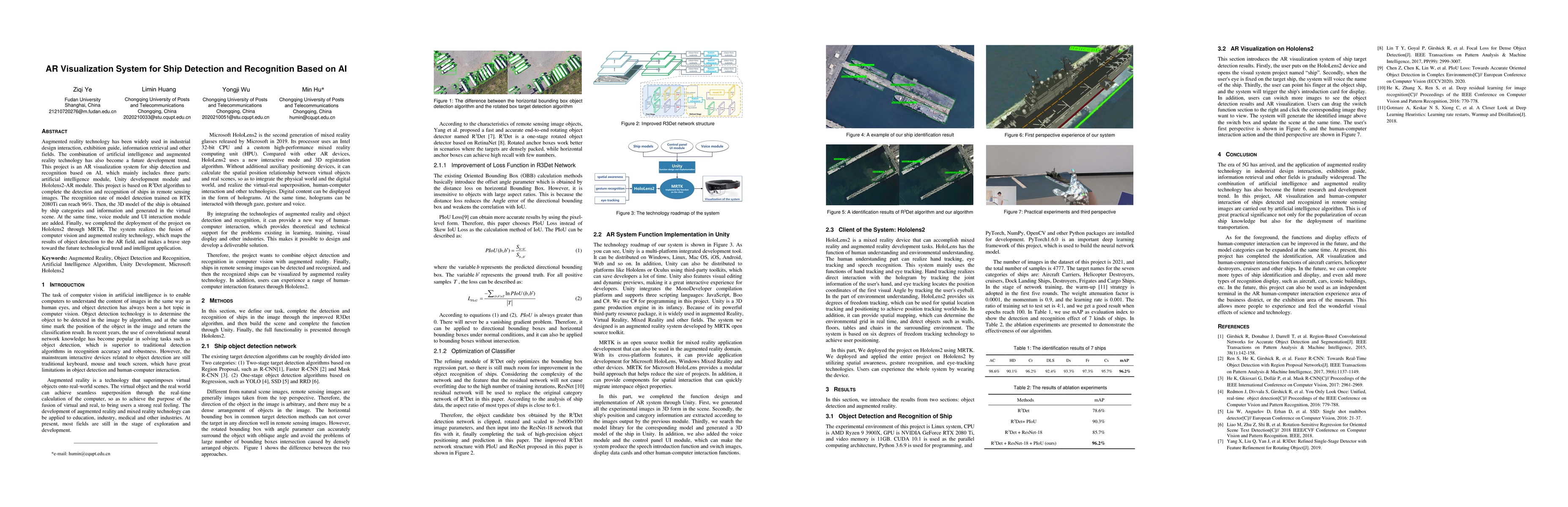 Thumbnail for AR Visualization System for Ship Detection and Recognition Based on AI