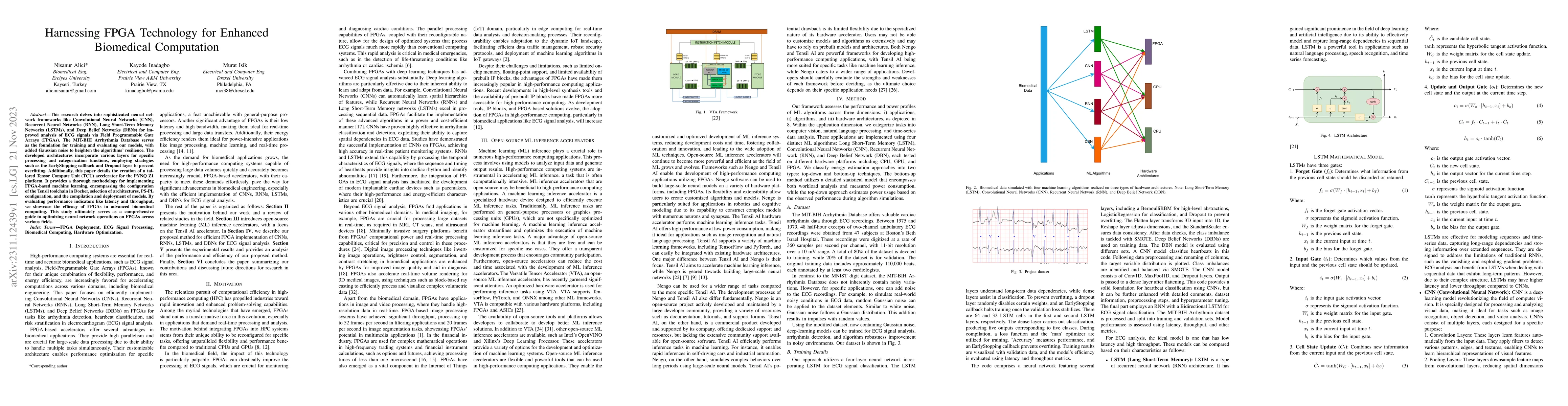 Thumbnail for Harnessing FPGA Technology for Enhanced Biomedical Computation