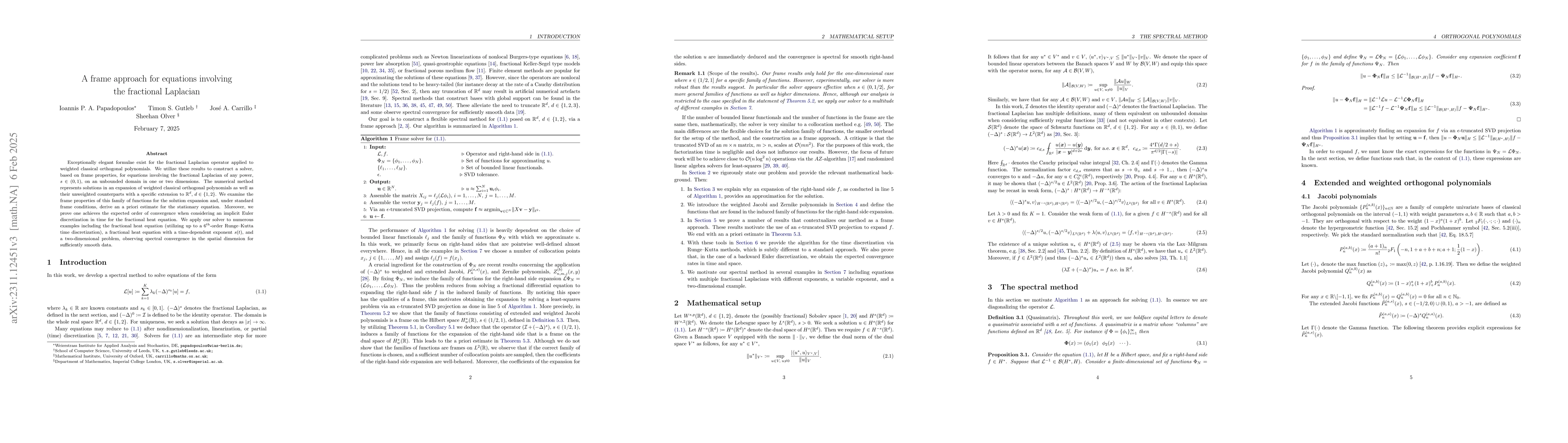 Thumbnail for A frame approach for equations involving the fractional Laplacian