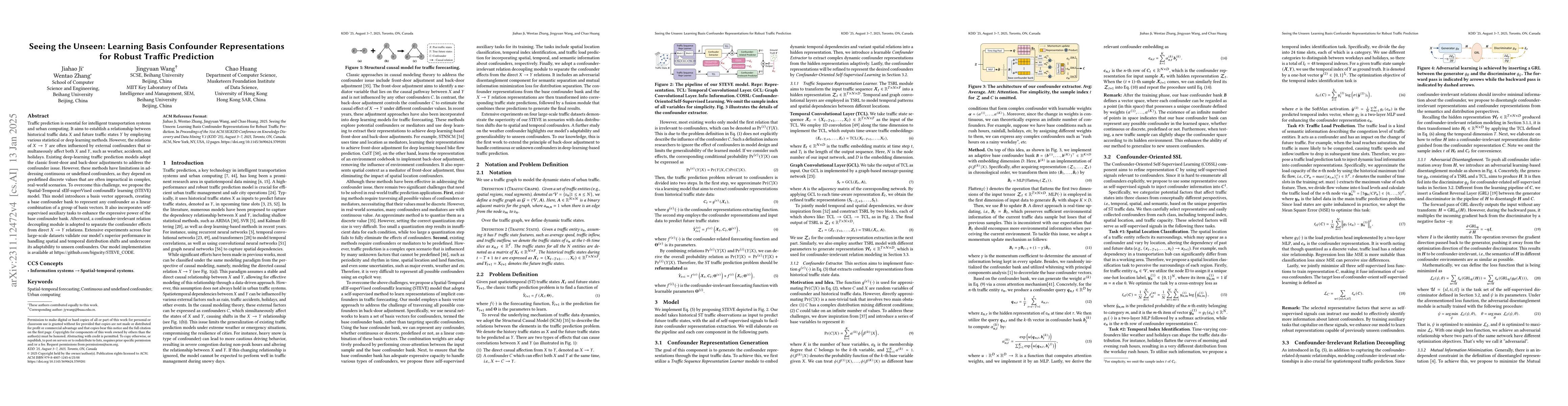 Thumbnail for Self-Supervised Deconfounding Against Spatio-Temporal Shifts: Theory and
  Modeling