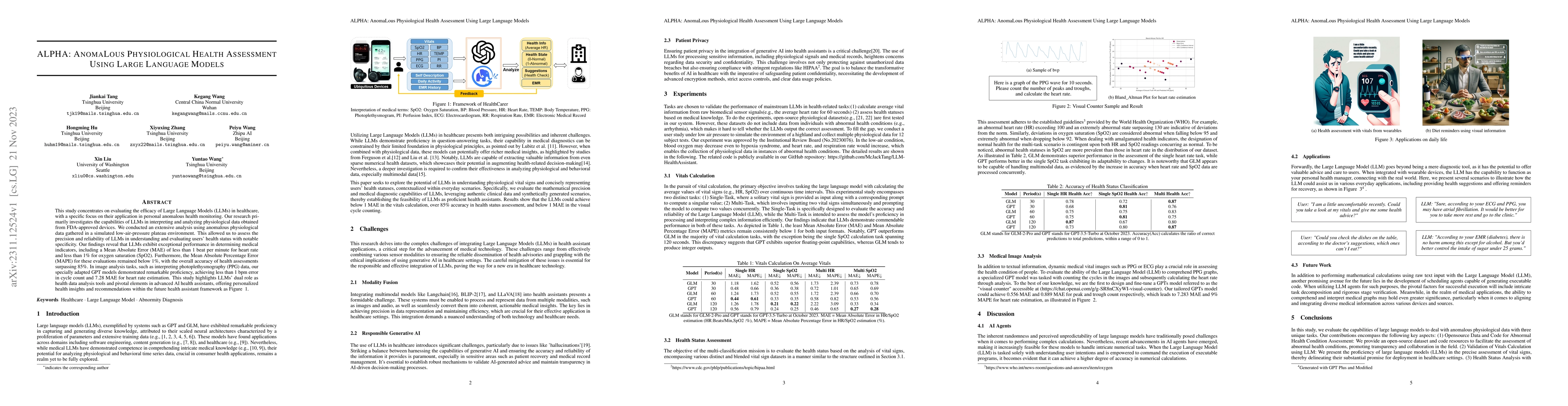 Thumbnail for ALPHA: AnomaLous Physiological Health Assessment Using Large Language
  Models