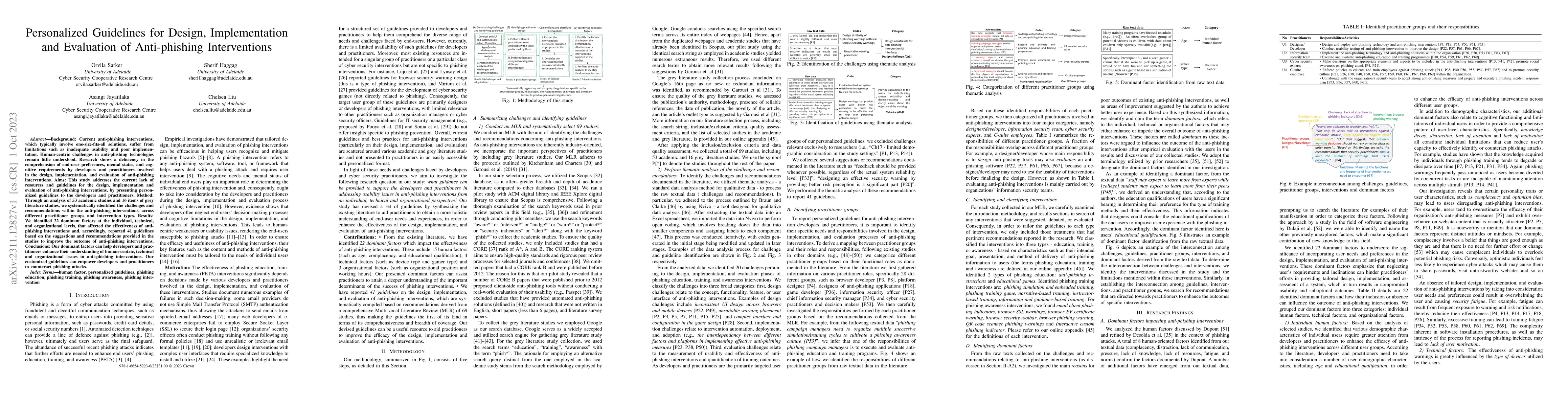 Thumbnail for Personalized Guidelines for Design, Implementation and Evaluation of
  Anti-phishing Interventions