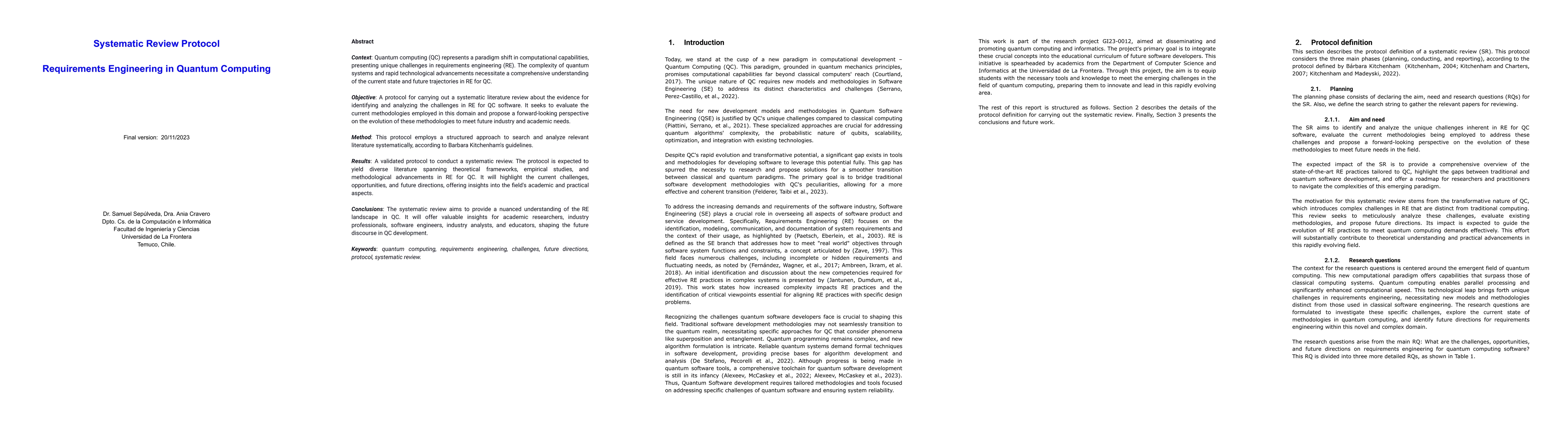 Thumbnail for Systematic Review Protocol: Requirements Engineering in Quantum
  Computing