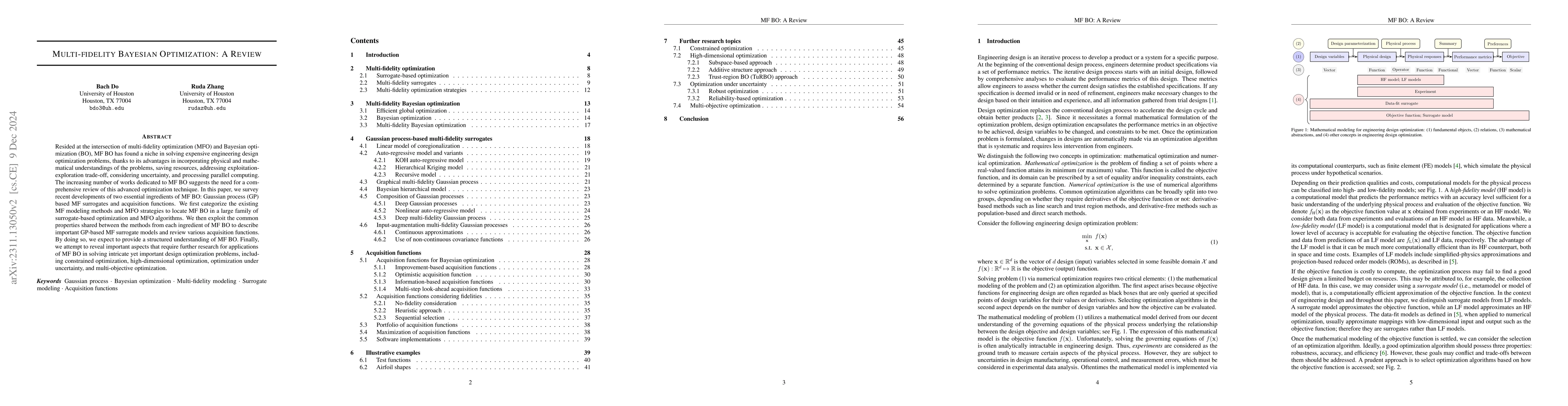 Thumbnail for Multi-fidelity Bayesian Optimization in Engineering Design