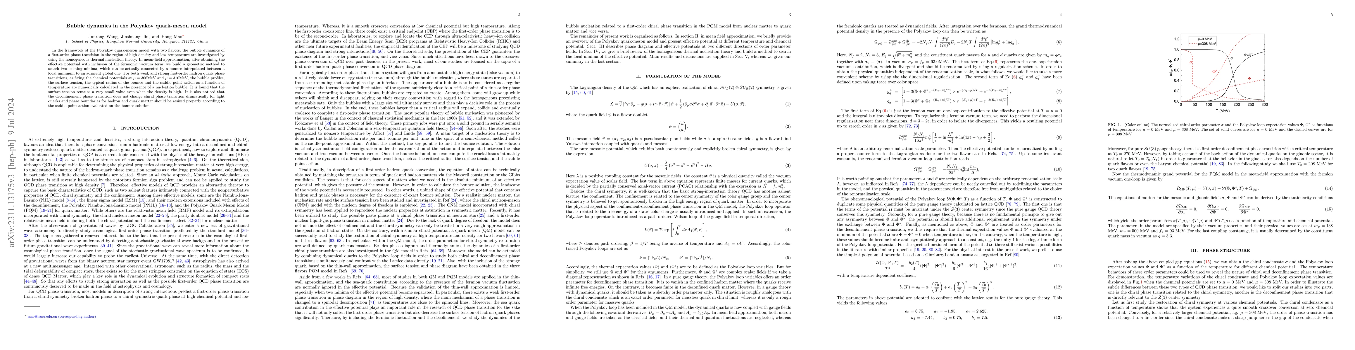 Thumbnail for Bubble dynamics in the Polyakov quark-meson model