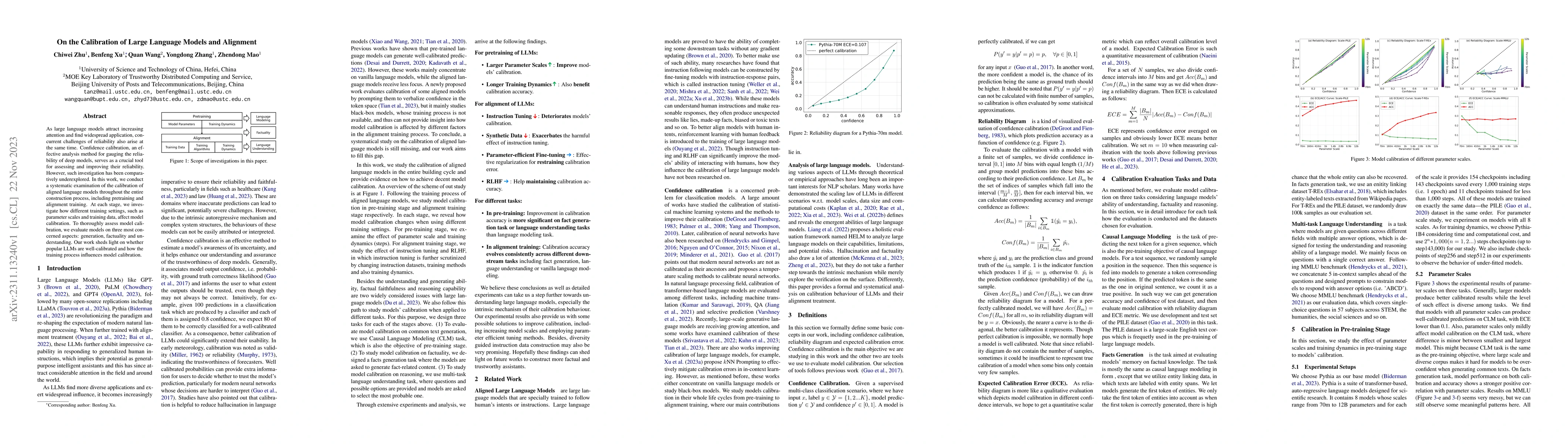 Thumbnail for On the Calibration of Large Language Models and Alignment