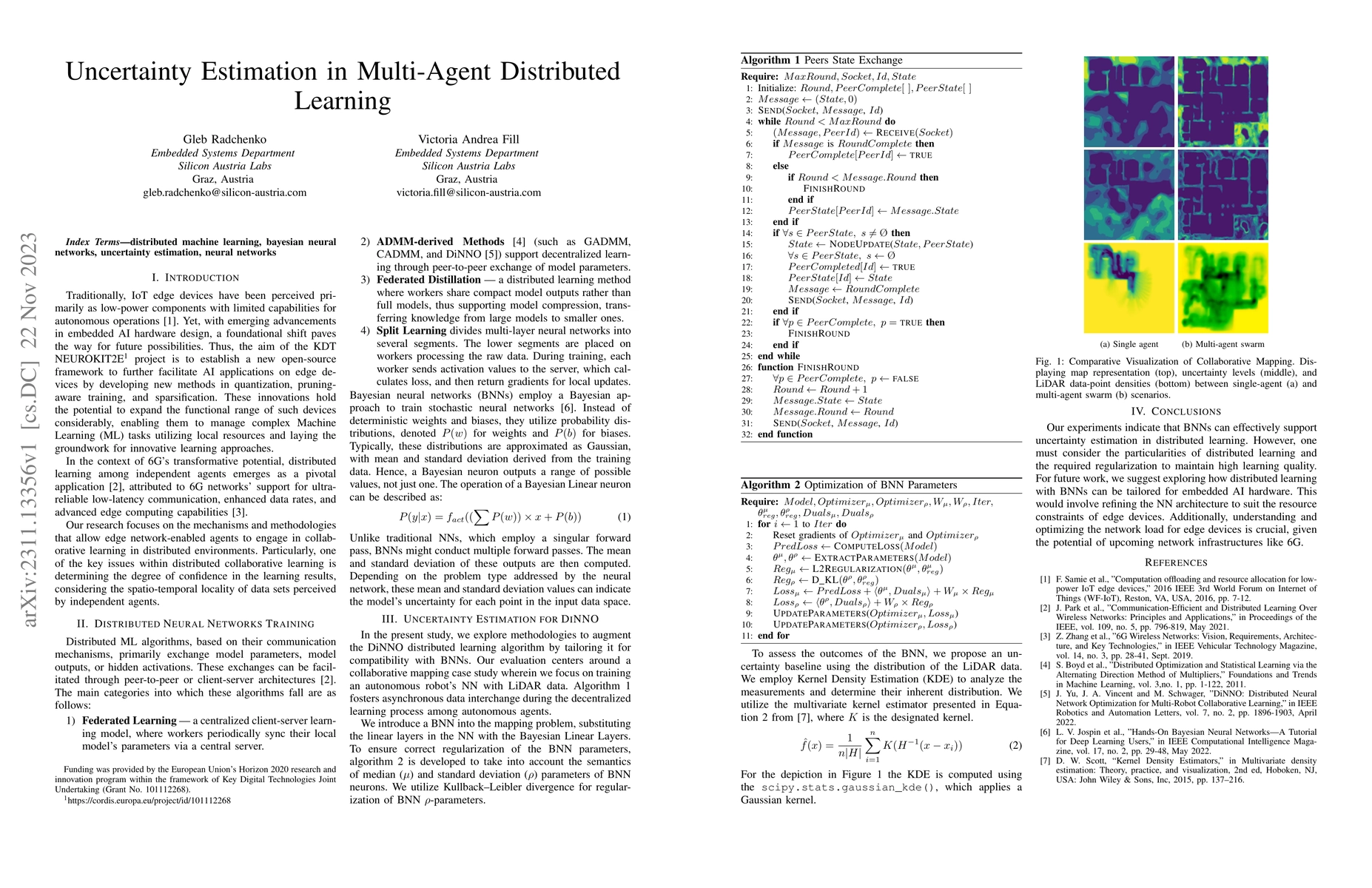 Thumbnail for Uncertainty Estimation in Multi-Agent Distributed Learning