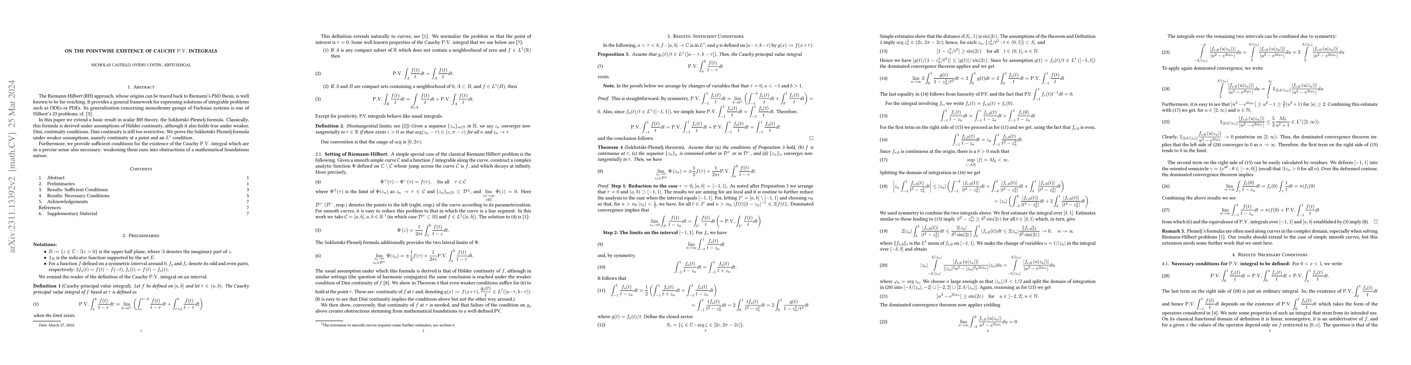 Thumbnail for On the pointwise existence of Cauchy $\rm{P.V.}$ integrals