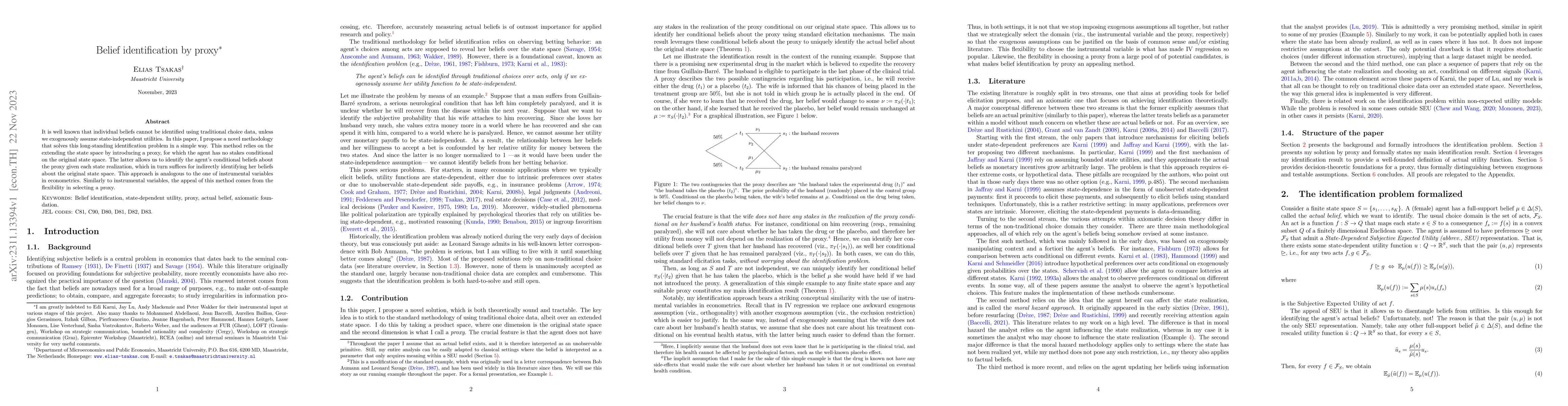 Thumbnail for Belief identification by proxy