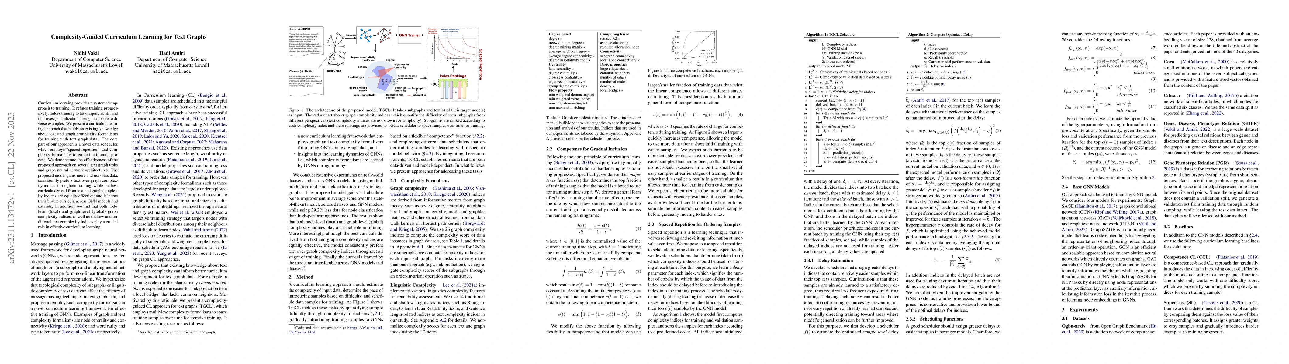 Thumbnail for Complexity-Guided Curriculum Learning for Text Graphs