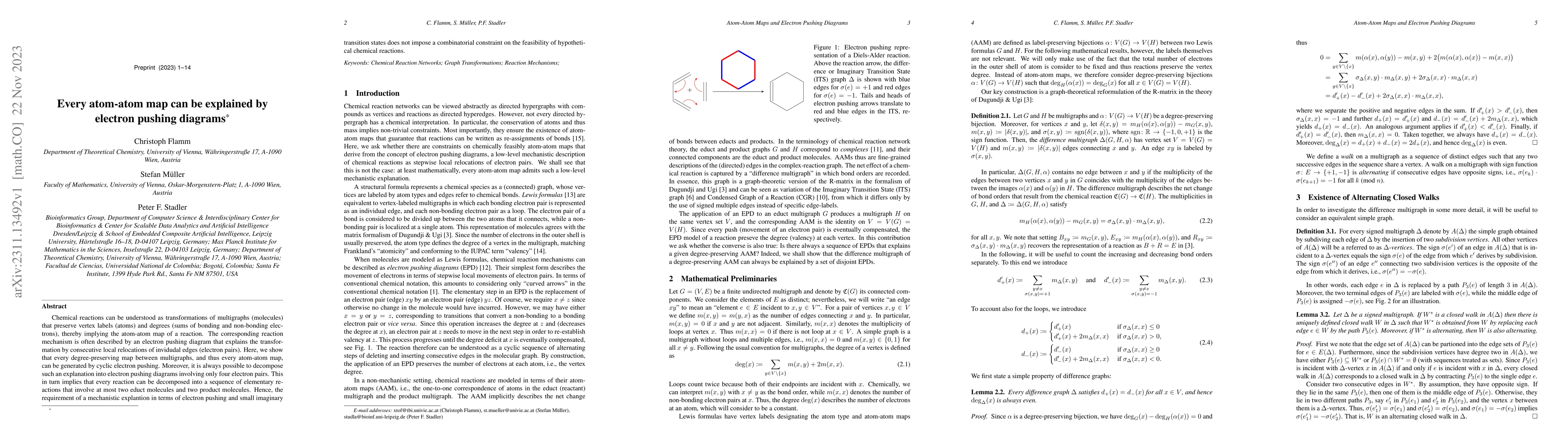Thumbnail for Every atom-atom map can be explained by electron pushing diagrams