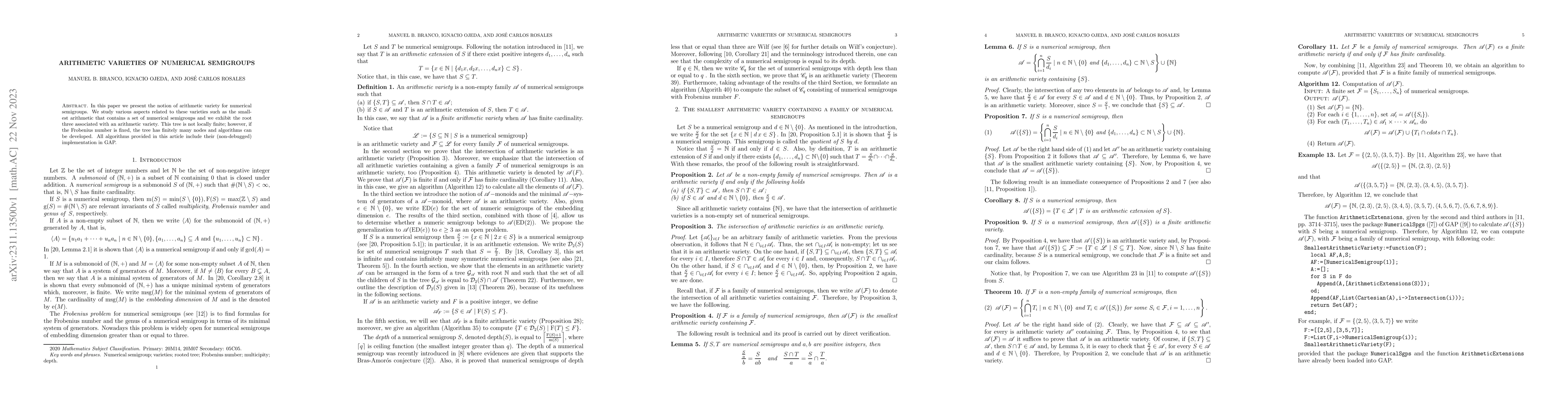 Thumbnail for Arithmetic varieties of numerical semigroups