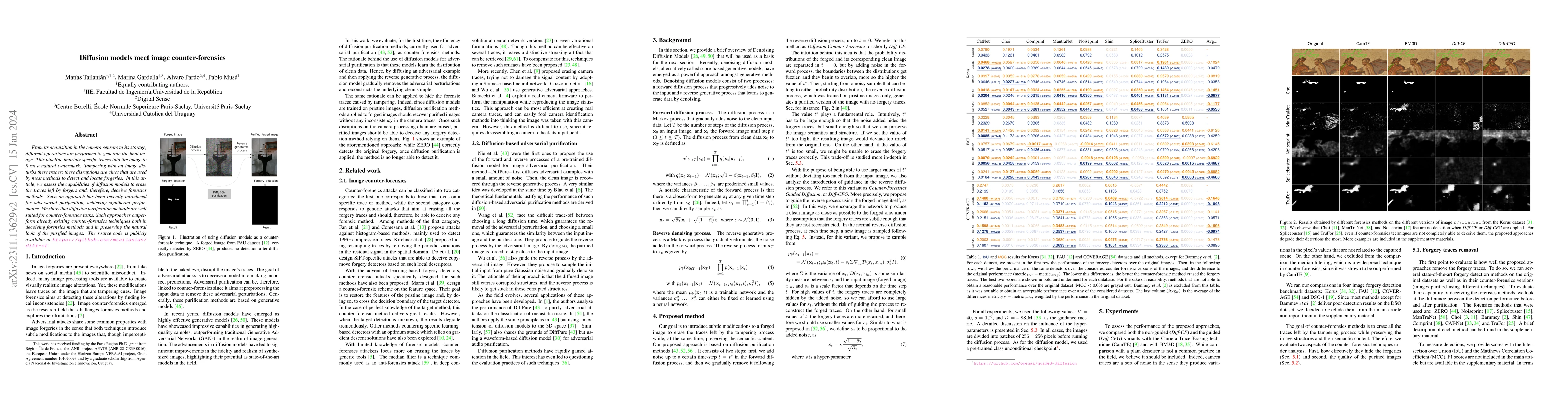 Thumbnail for Diffusion models meet image counter-forensics