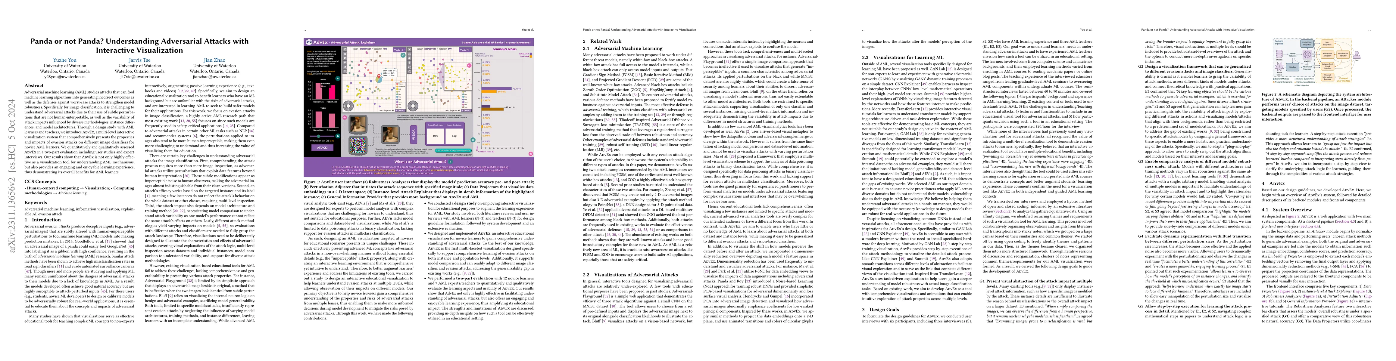 Thumbnail for Panda or not Panda? Understanding Adversarial Attacks with Interactive
  Visualization